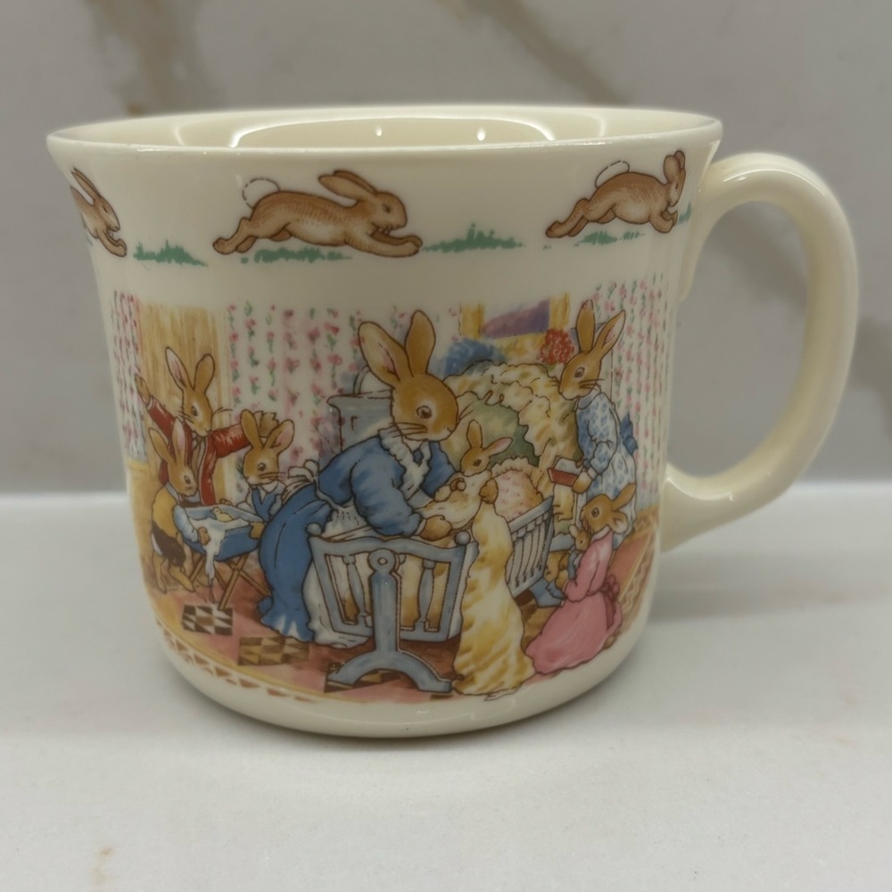 Vintage Royal Doulton Bunnykins Mug 1994 Christening Celebration Mug
